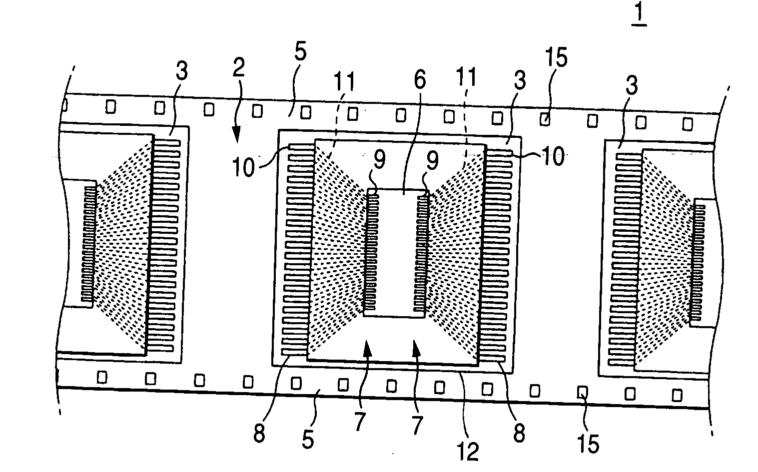 Tape carrier for TAB