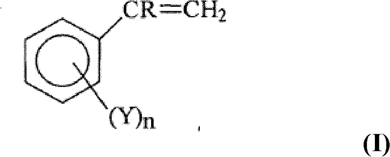 Process for the synthesis of functionalized poly(1,3-alkadienes) and use thereof in the preparation of high impact vinyl aromatic polymers