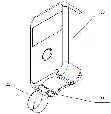 Diseased joint swelling parameter detection device, method and system