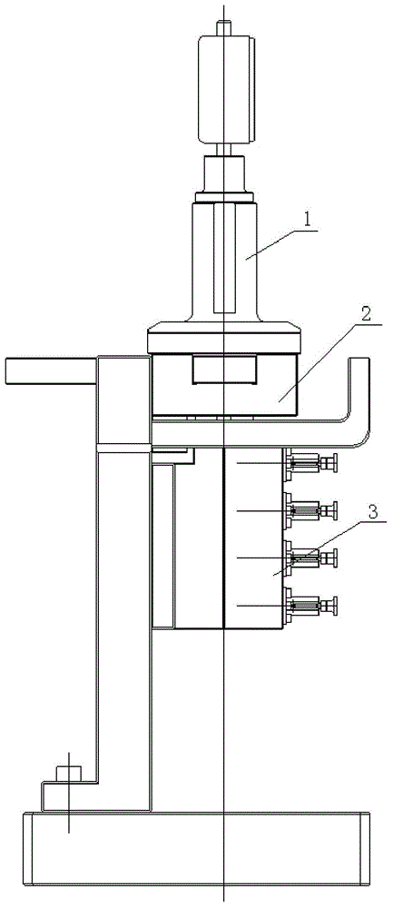 Measurement gauge for disc cone height of air valve