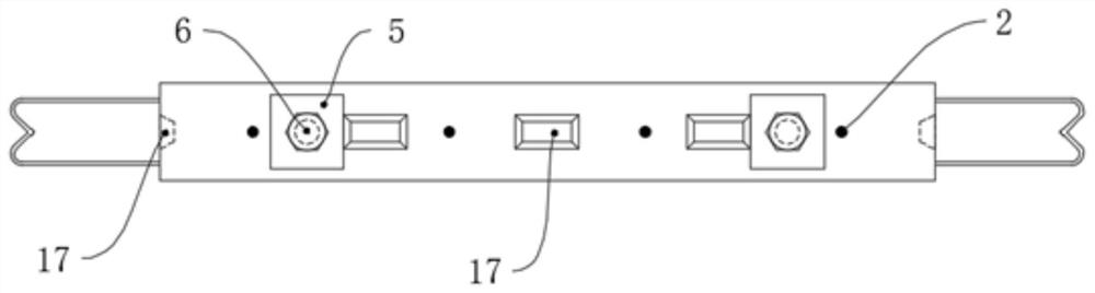 Prefabricated wall high-strength concrete connecting joint and construction method