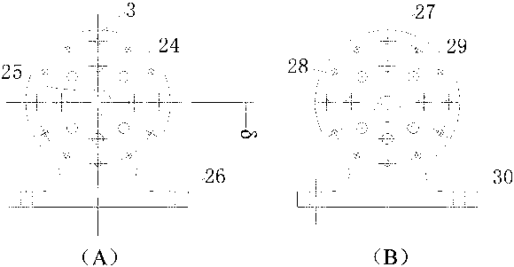 Experimental device and method for simulating wellbore annulus drilling fluid flow characteristics