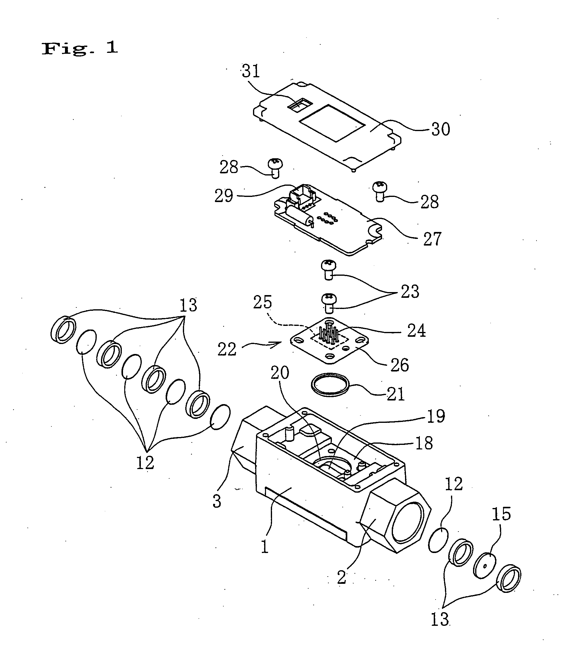 Flow rate-measuring device