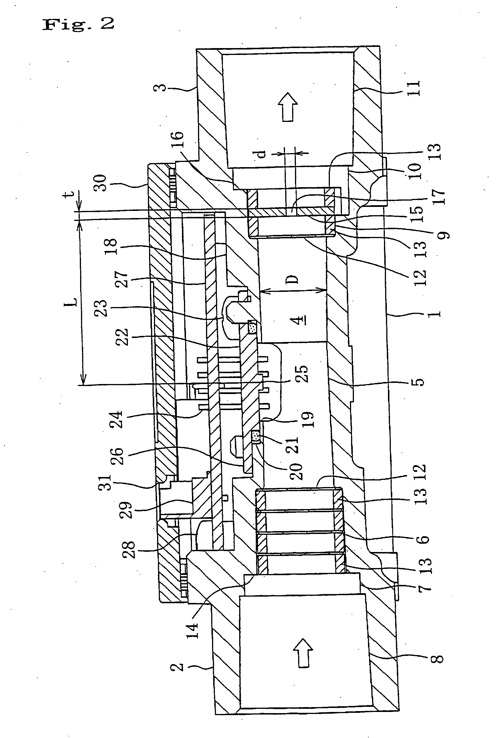 Flow rate-measuring device