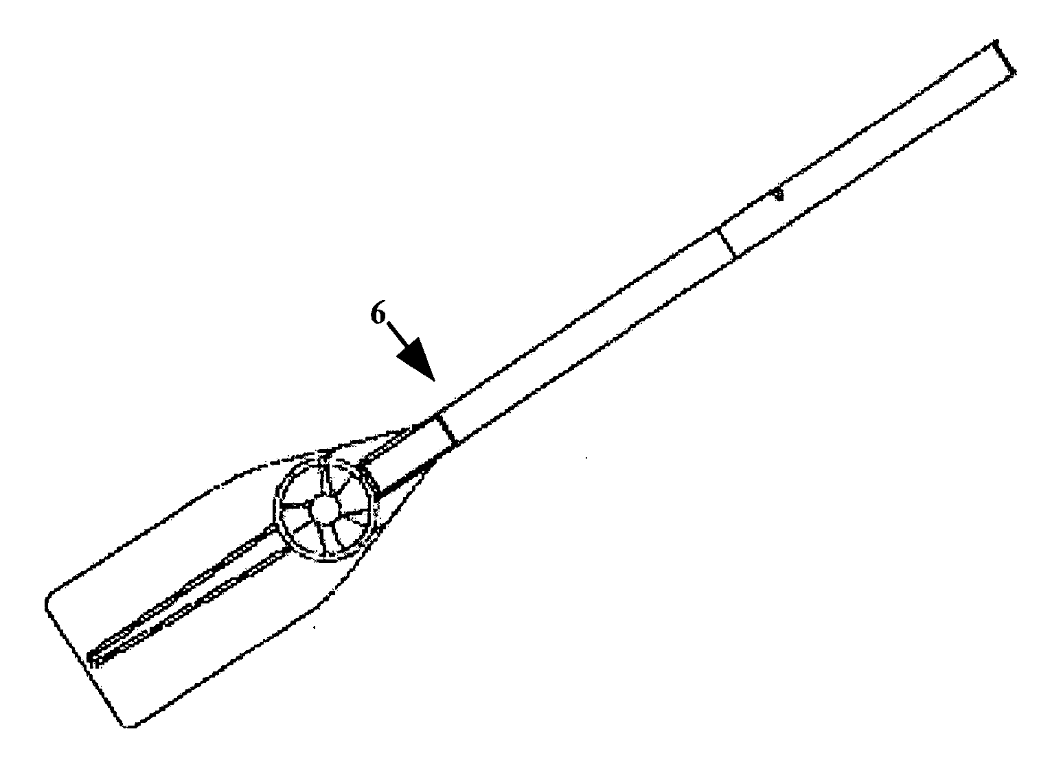 Combination hand-held multi-directional propulsion device and powered oar/paddle for rowboat, canoe, kayak, and the like