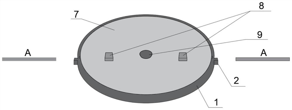 Standard plate for detecting pollution release of decoration material as well as preparation and application of standard plate