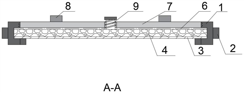 Standard plate for detecting pollution release of decoration material as well as preparation and application of standard plate