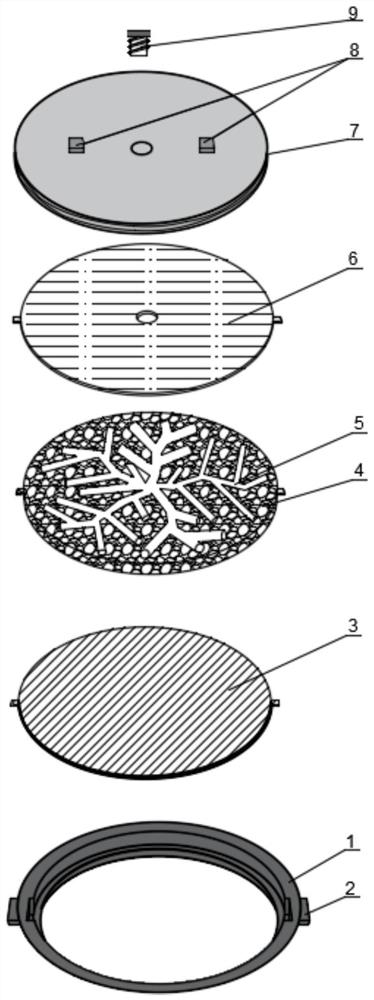 Standard plate for detecting pollution release of decoration material as well as preparation and application of standard plate