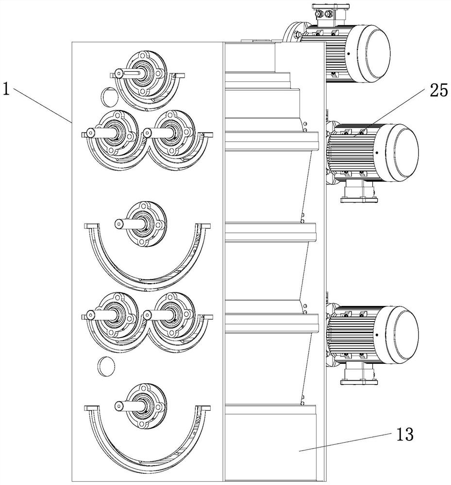 Multistage granulation equipment for ceramic pug