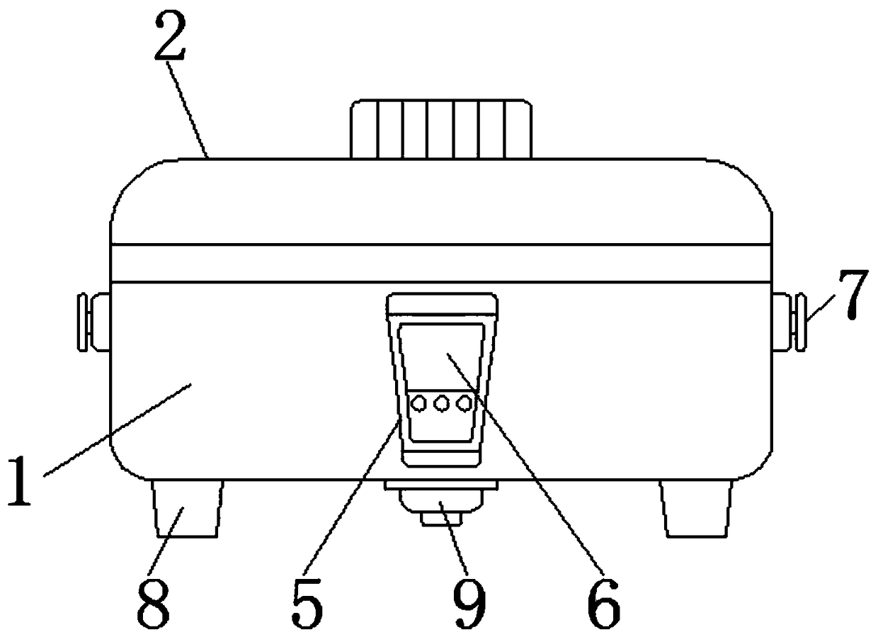 Electric cooker provided with waterproofing interface and convenient for plug fixing