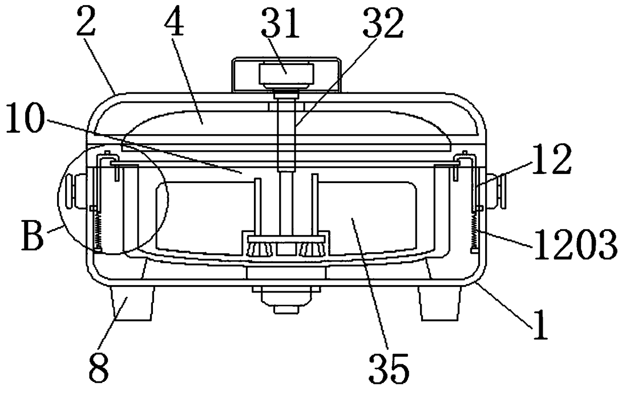 Electric cooker provided with waterproofing interface and convenient for plug fixing