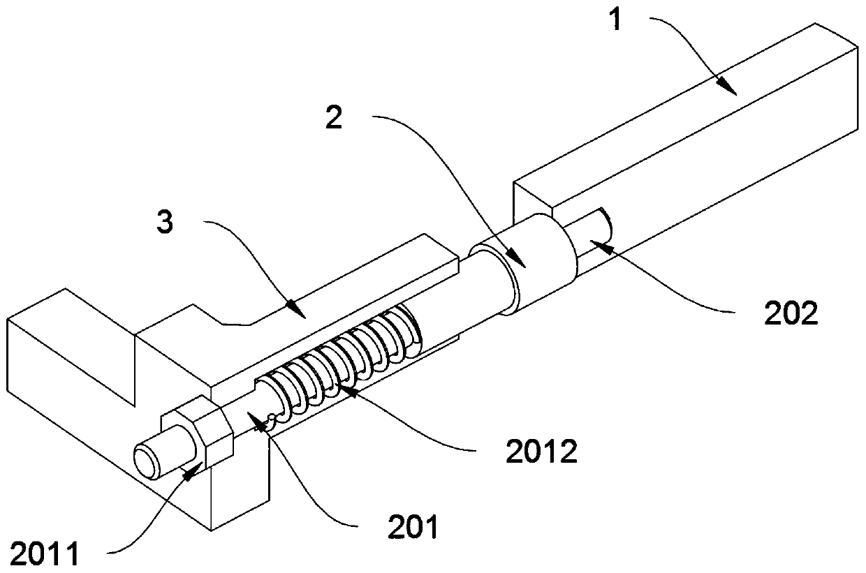 Adjustable special gauge for measuring space sizes of saddle baffles