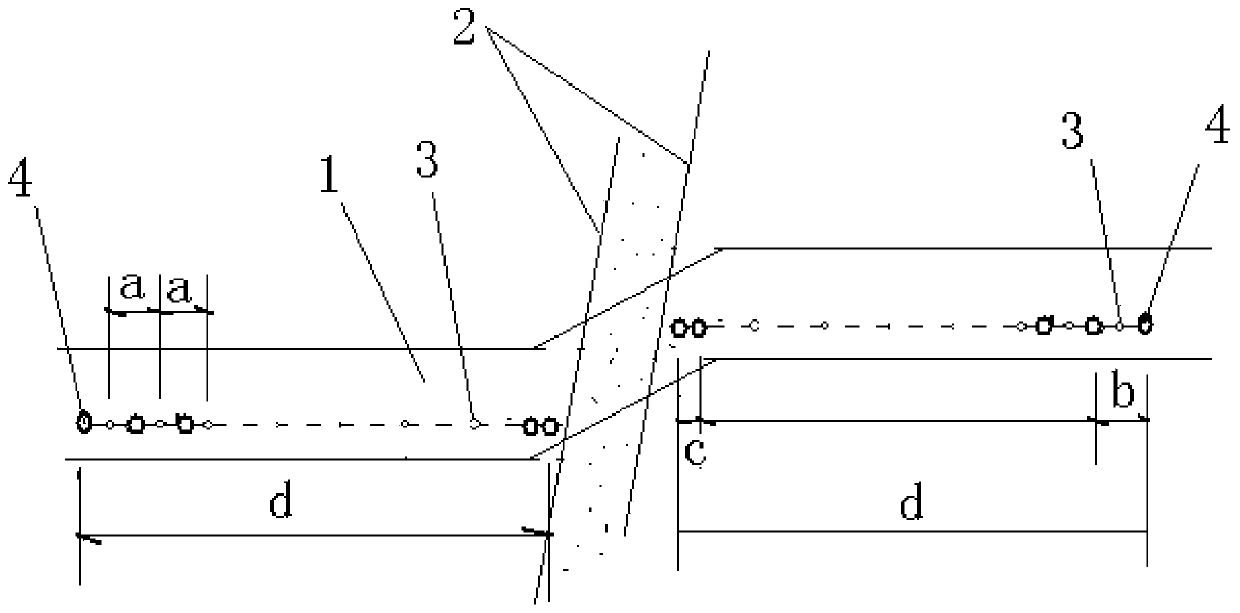 Prevention and control method of rock burst during mining in working face in fault zone