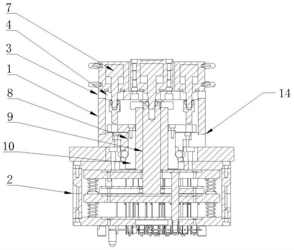 Loading disc grabbing device