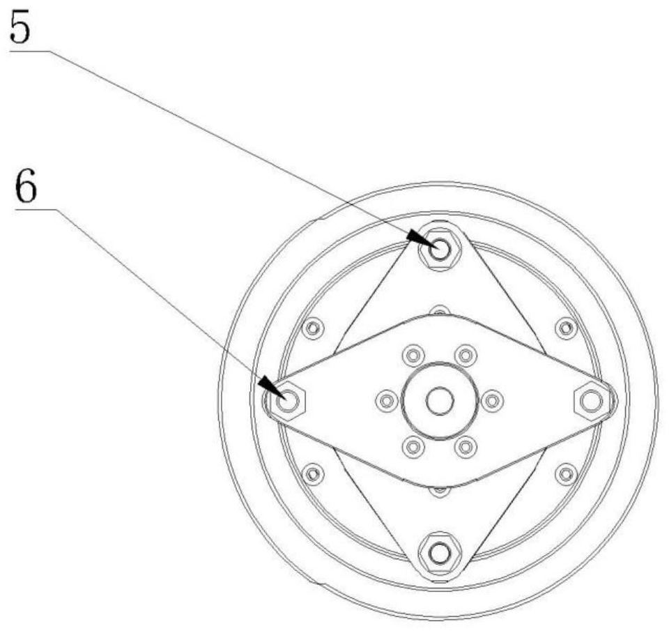 Loading disc grabbing device