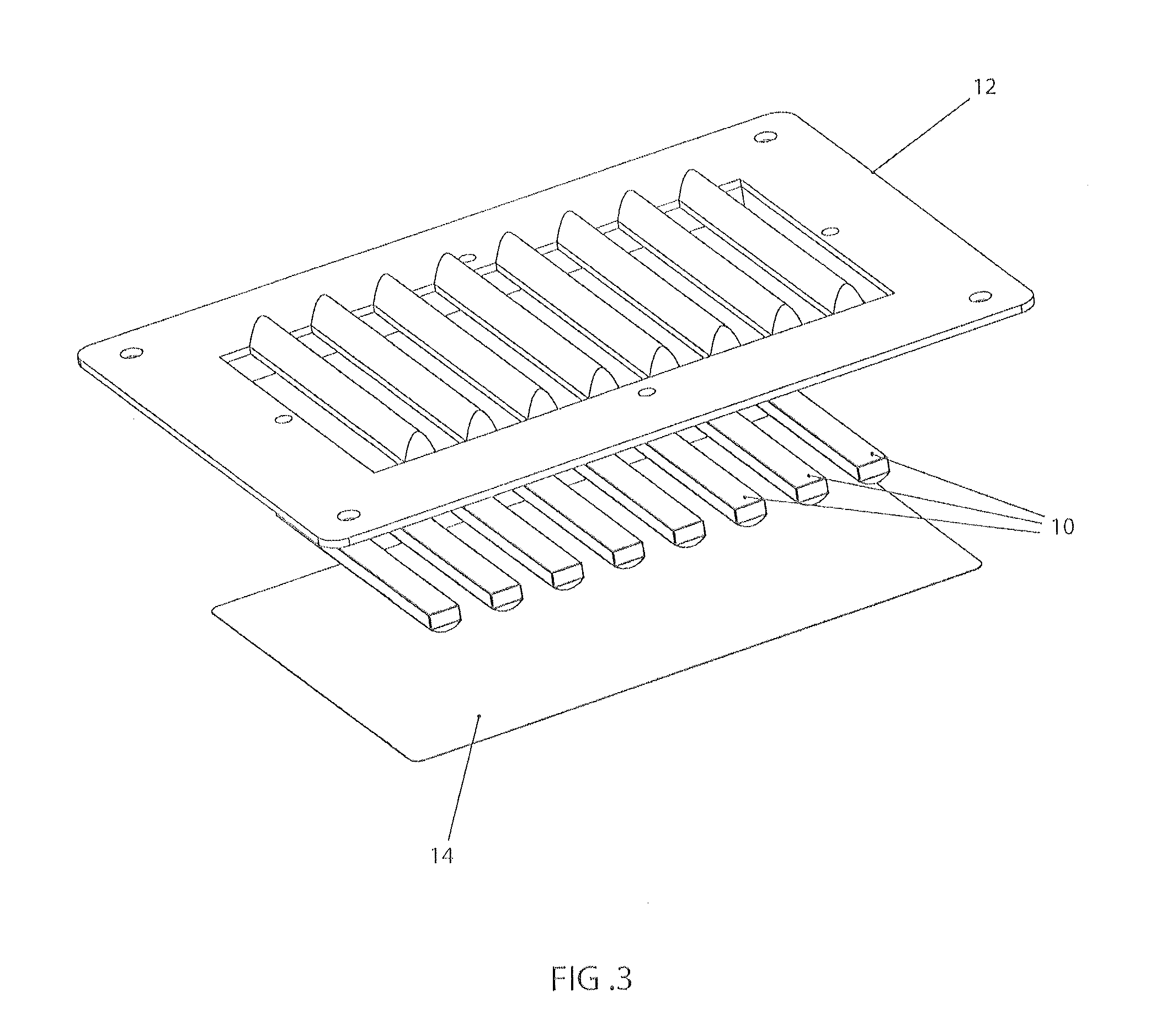 Anti-diffraction and phase correction structure for planar magnetic transducers