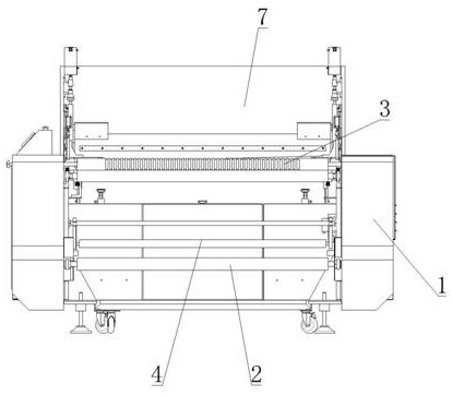 Electric heating type gravity blanket based on intelligent sensing and production process thereof