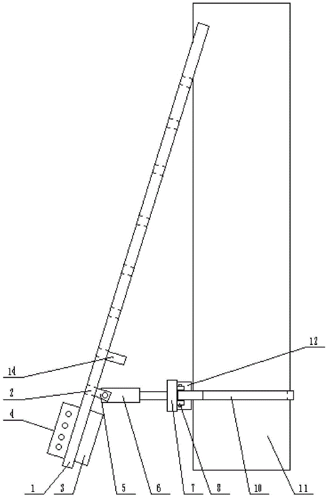 Solar-energy electric power overhauling ladder