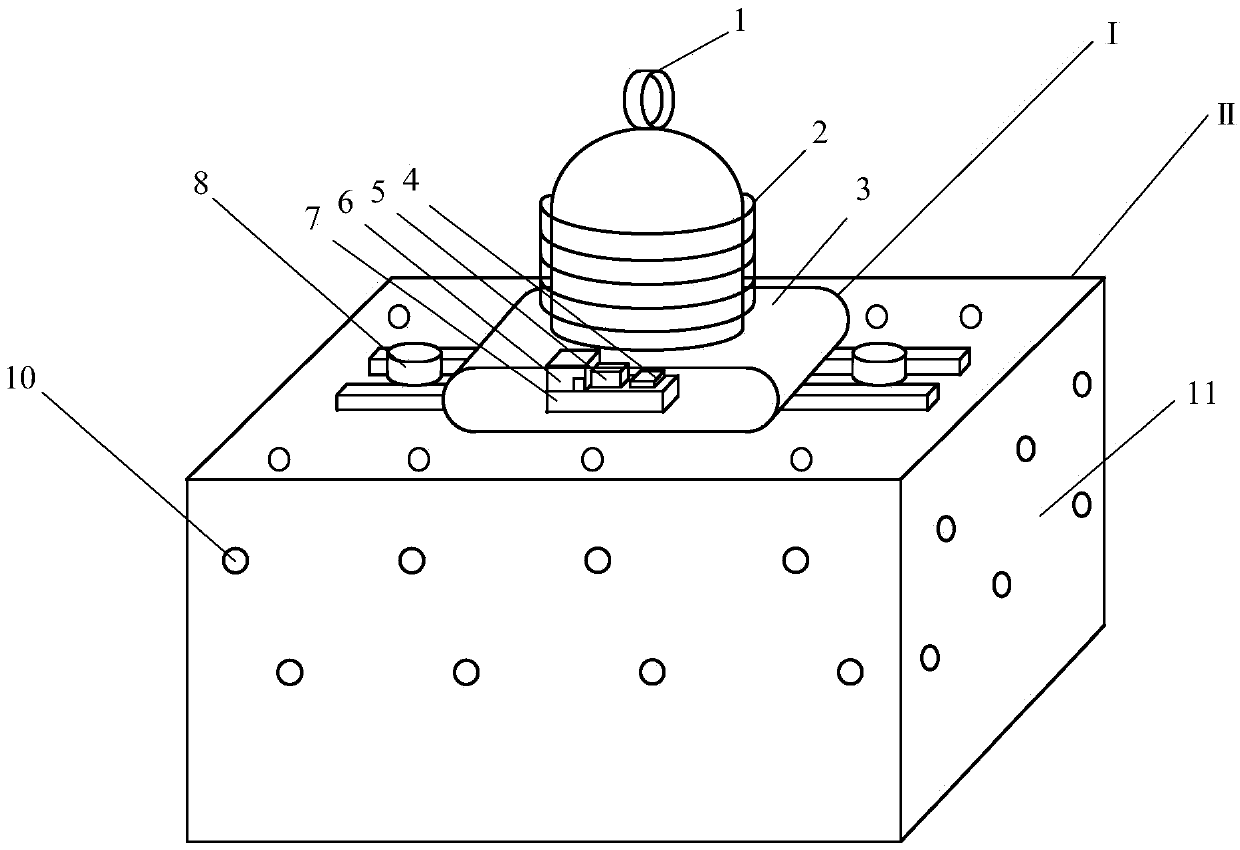 Deep sea shallow arenaceous sediment sampler and sampling method thereof