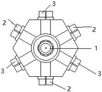 Medium/high-pressure fine water mist nozzle with wind resistance and wind resistance application method thereof