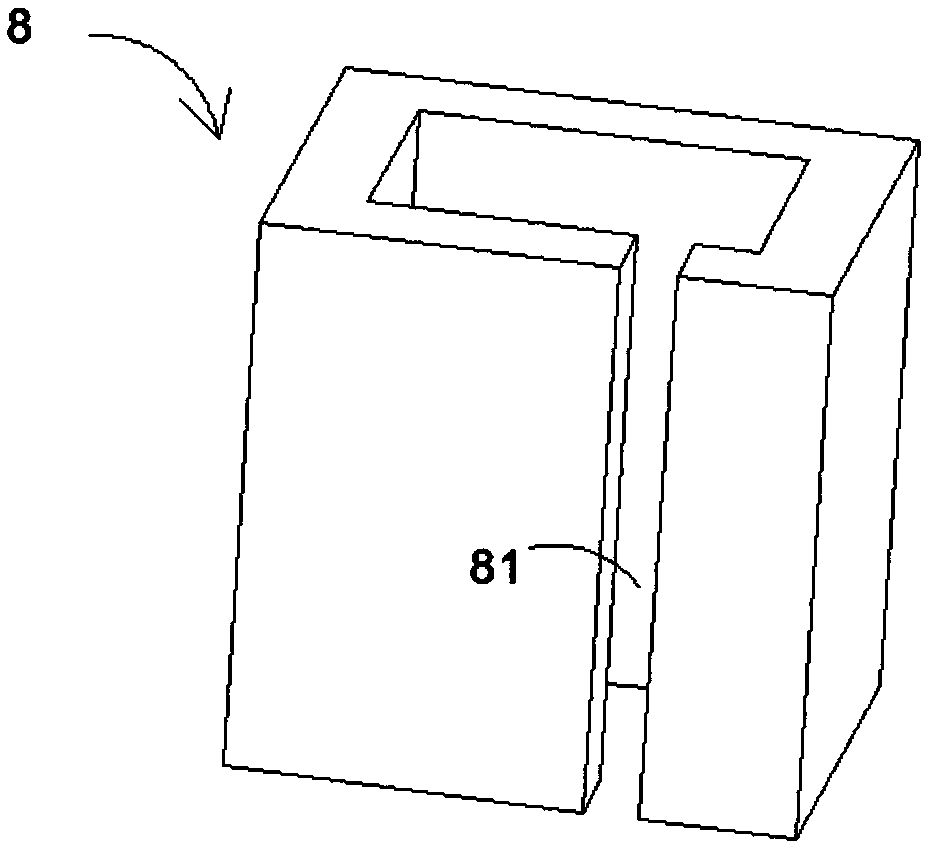 Dust collection device for textile workshop