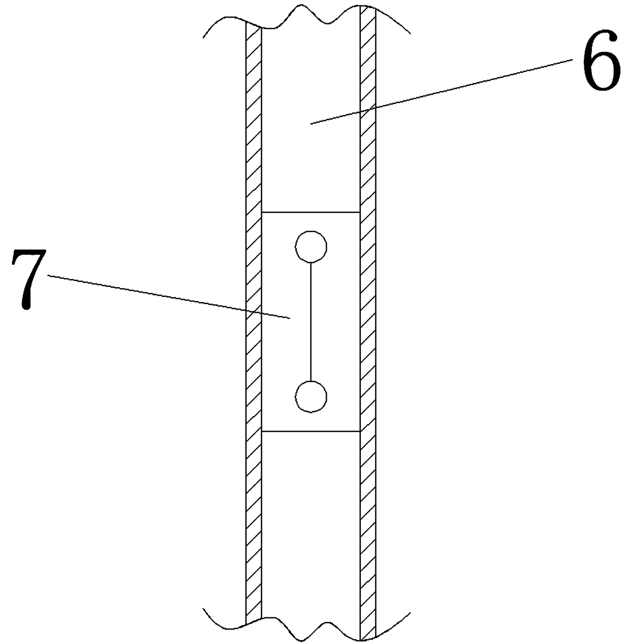 Medicine inhalation device for elderly patients