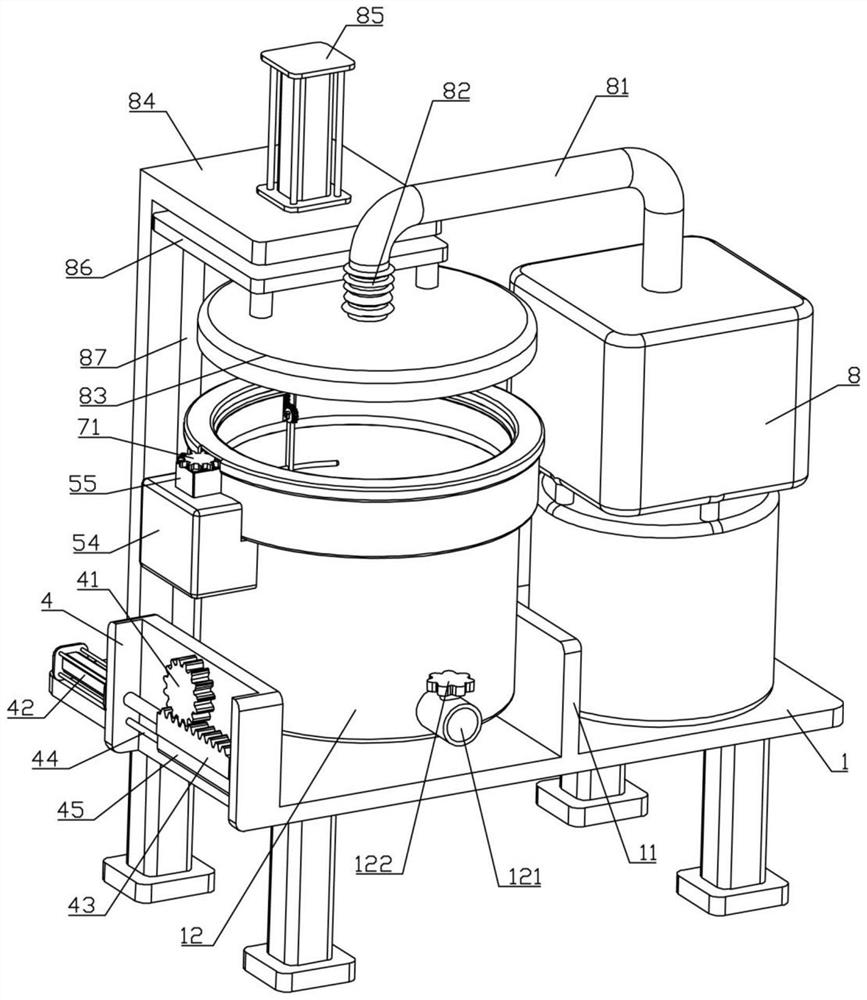 Traditional Chinese medicine extraction and concentration device