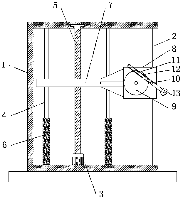 Heating device for hot-melting butt welding machine