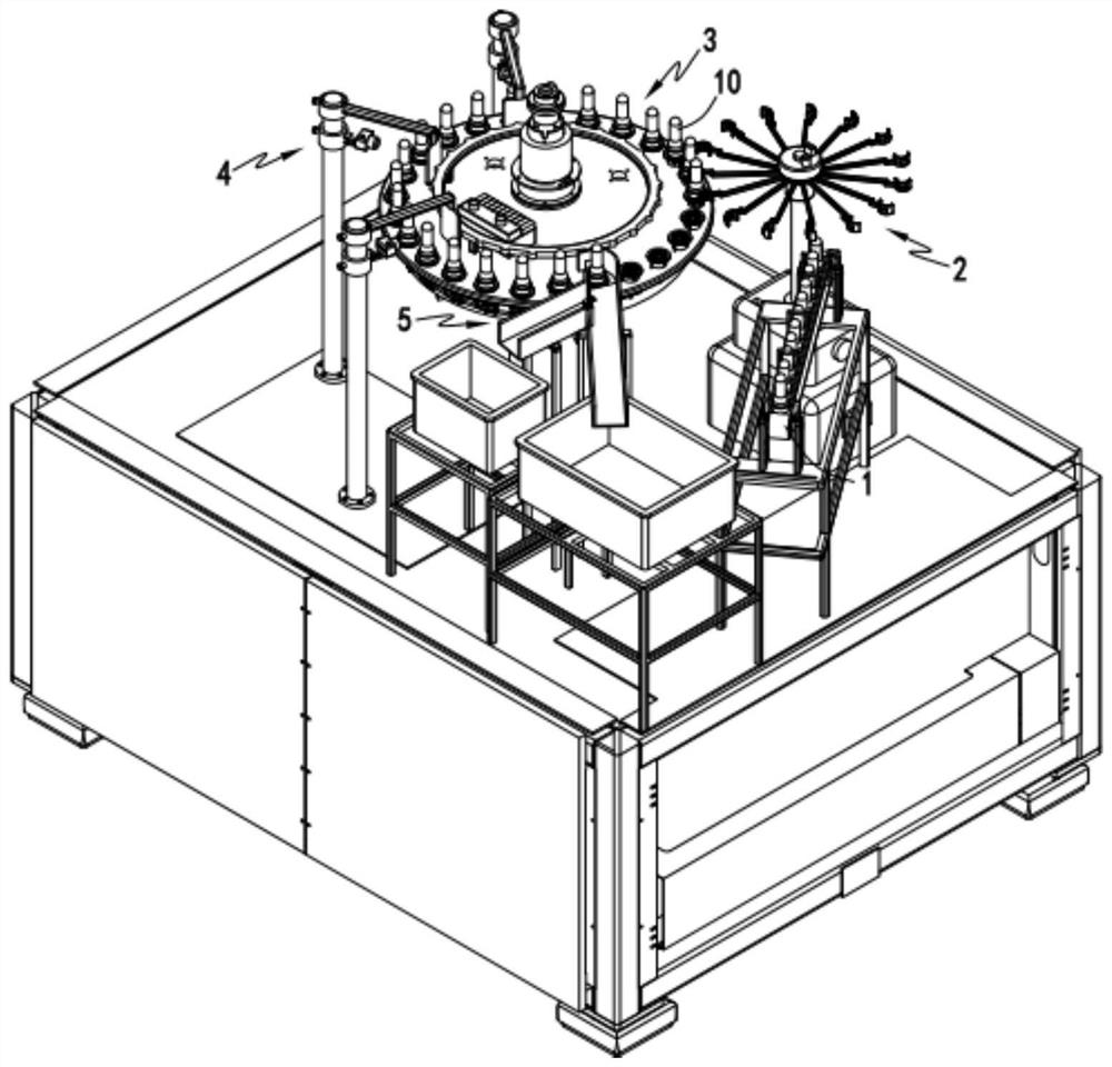 A bottle wall automatic photo inspection equipment