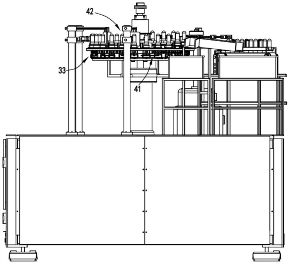 A bottle wall automatic photo inspection equipment