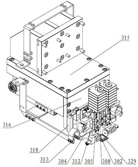 Self-adaptive parallel sealing and welding mechanism for microelectronic packaging in high vacuum state