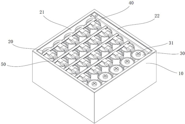 Battery pack equalization pressurization equipment, battery pack preparation method and battery module