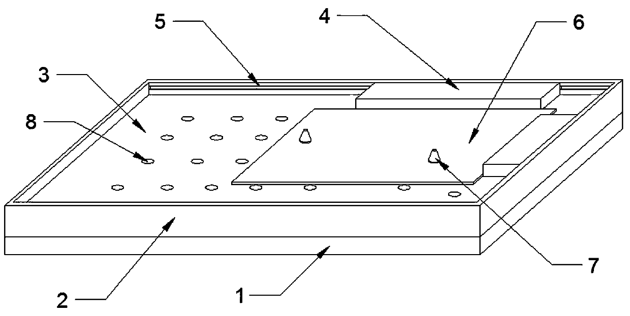 Positioning clamp for mobile phone mainboard