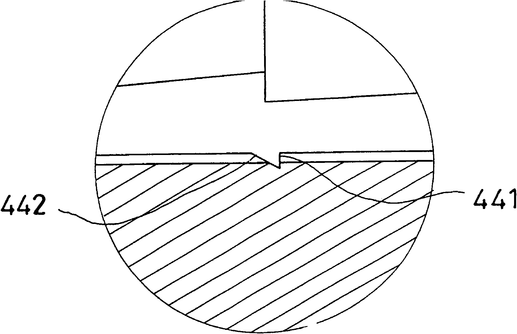 Loosing and theft preventing bolt structure body