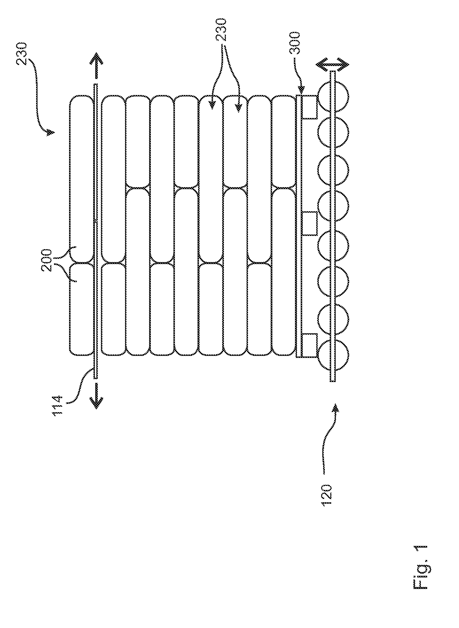 Supply device for the supply of filled sacks to a palletizing device