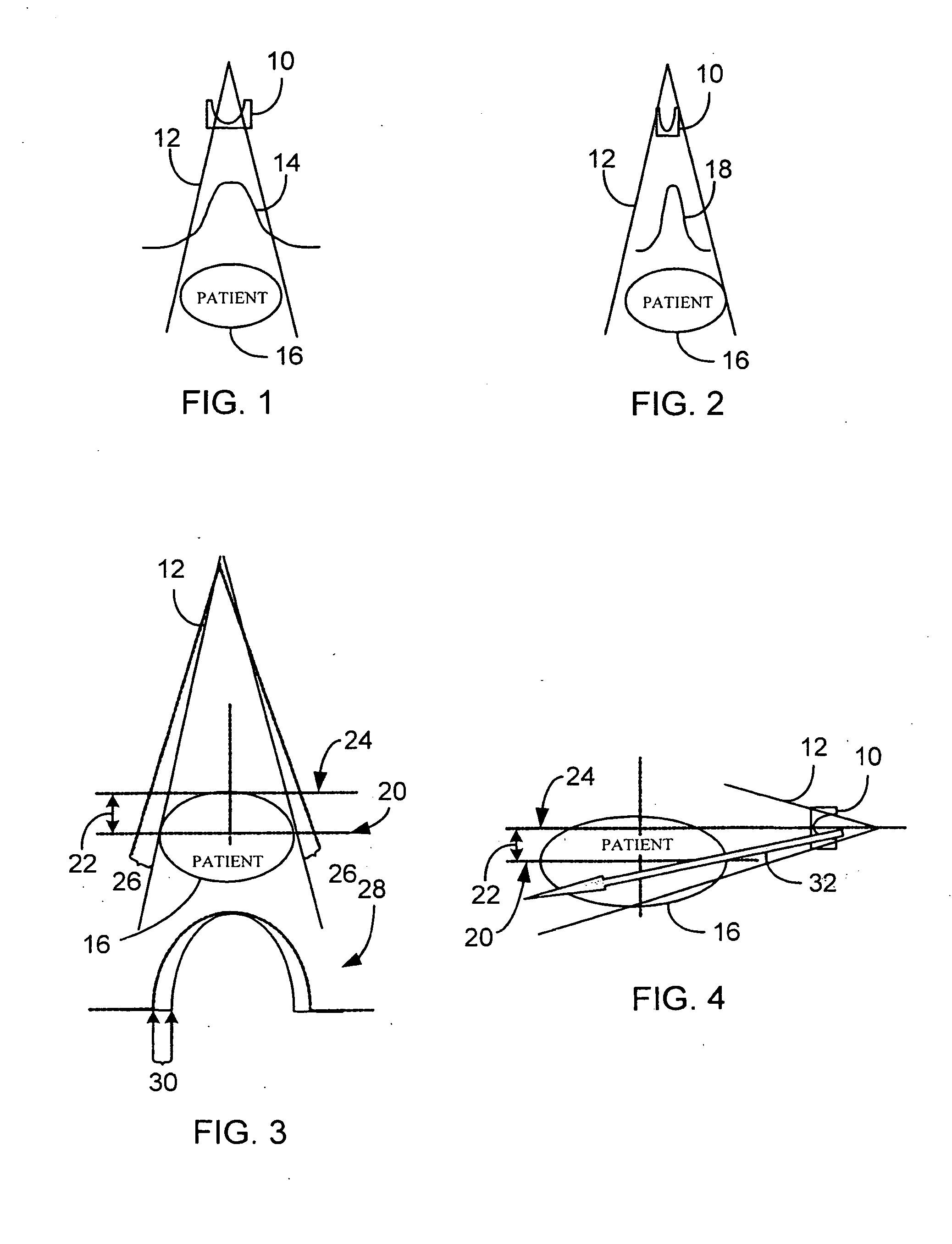 System and method of determining a user-defined region-of-interest of an imaging subject for x-ray flux management control