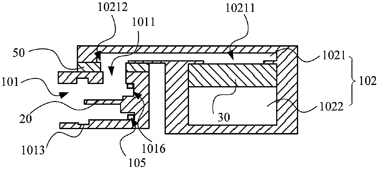 Shell structure, mobile terminal and sound adjustment method of mobile terminal