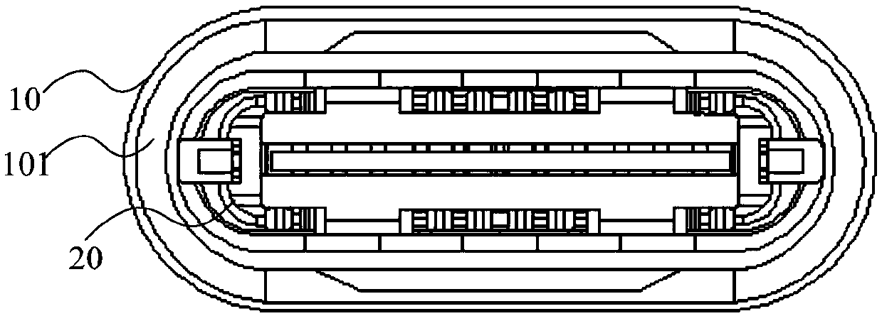 Shell structure, mobile terminal and sound adjustment method of mobile terminal