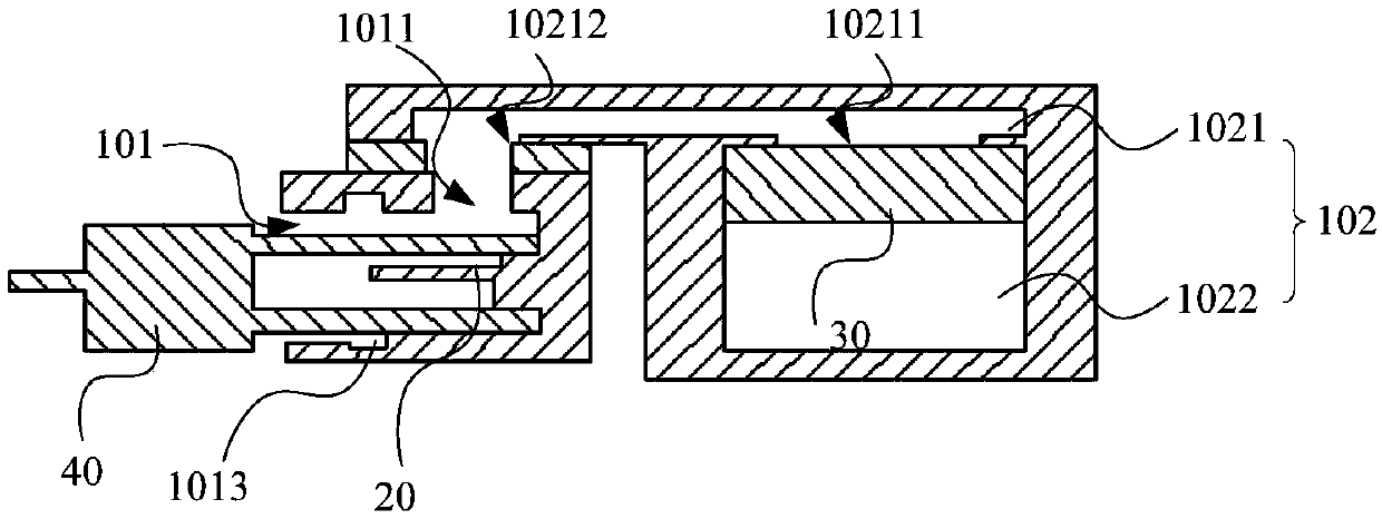 Shell structure, mobile terminal and sound adjustment method of mobile terminal