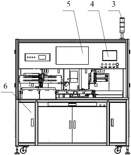 Automatic lithium battery laser marking machine