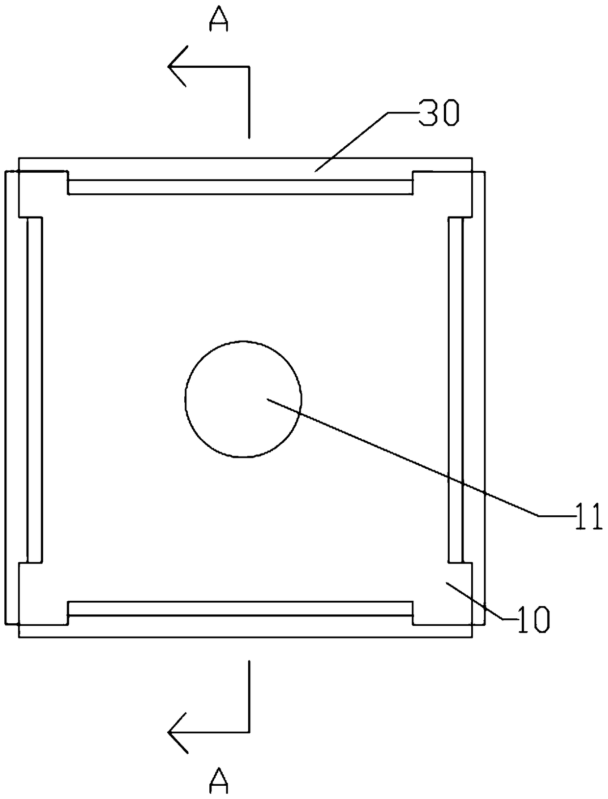 A printing plate automatic flower changing mechanism