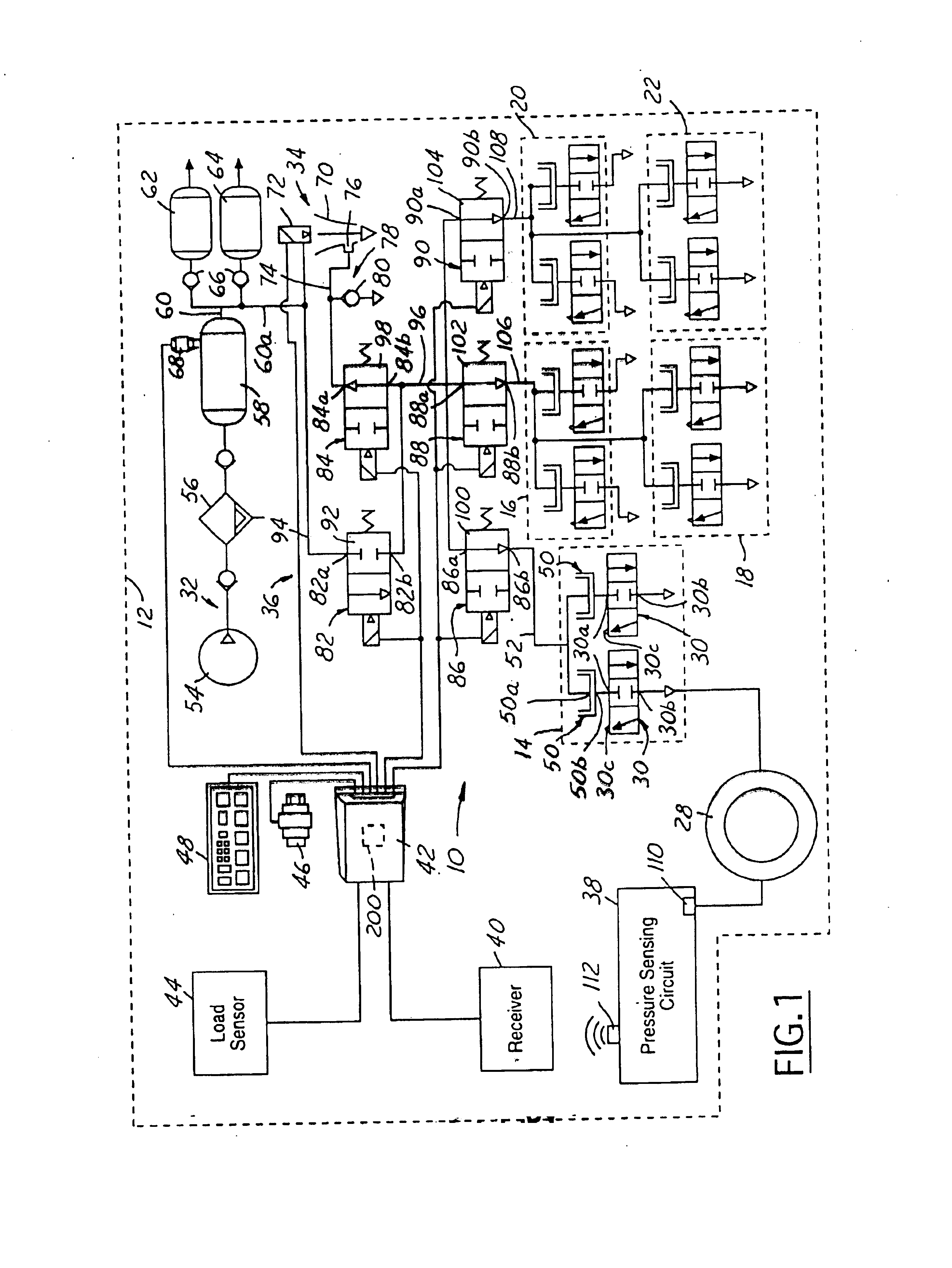 Tire pressure monitoring method