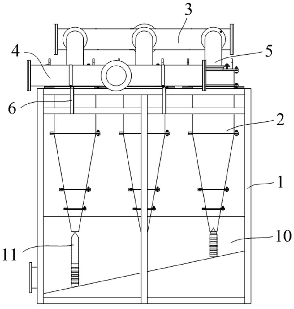 A cyclone for mineral processing