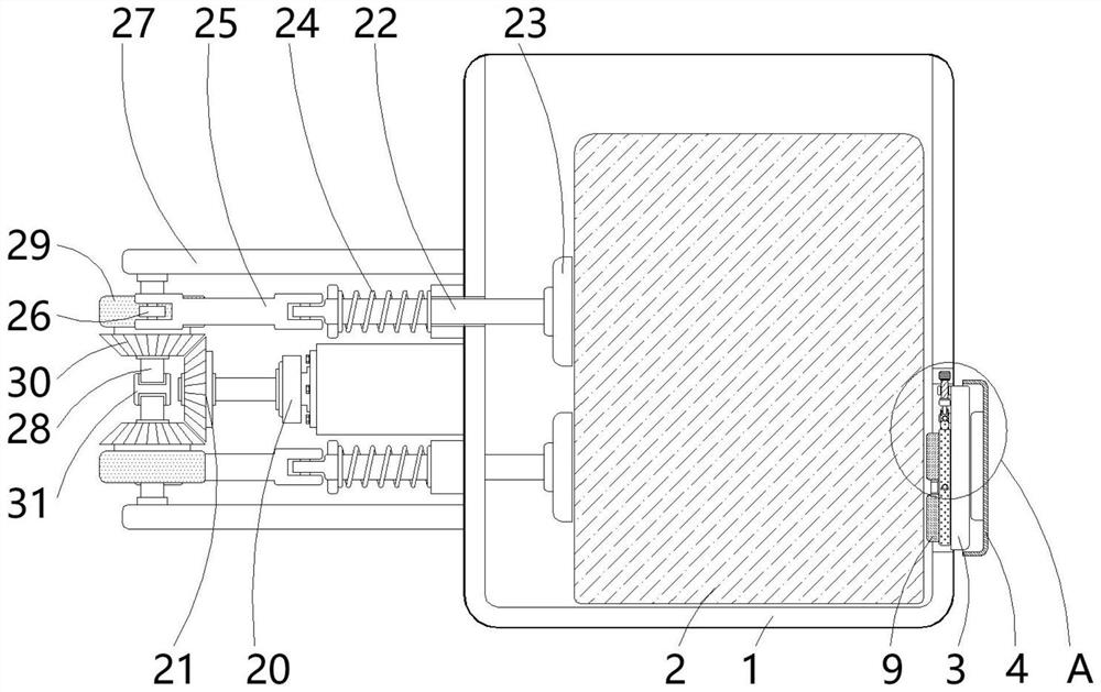 Low-error capacitance liquid level detection device