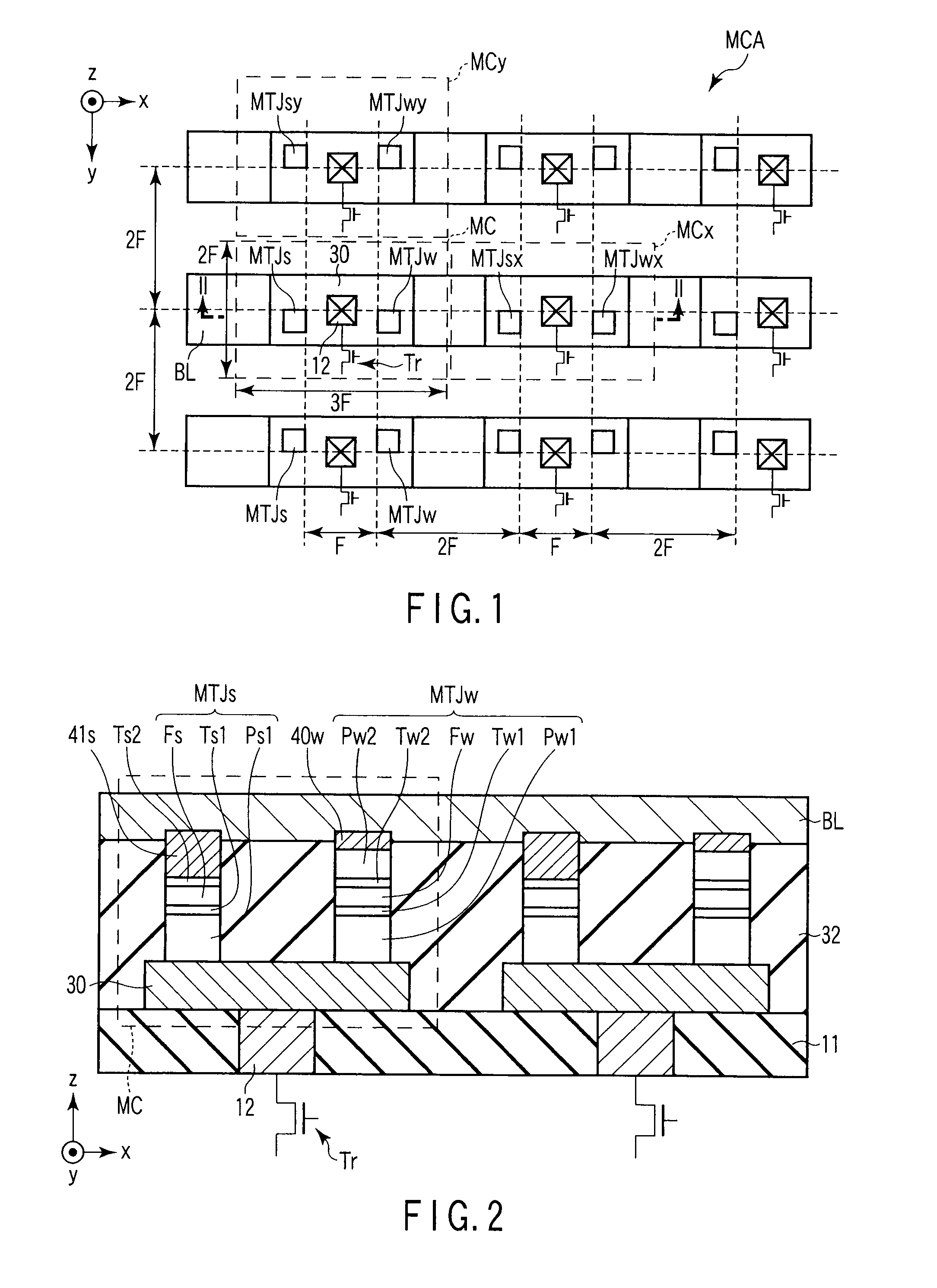 Magnetoresistive random access memory and method of manufacturing the same