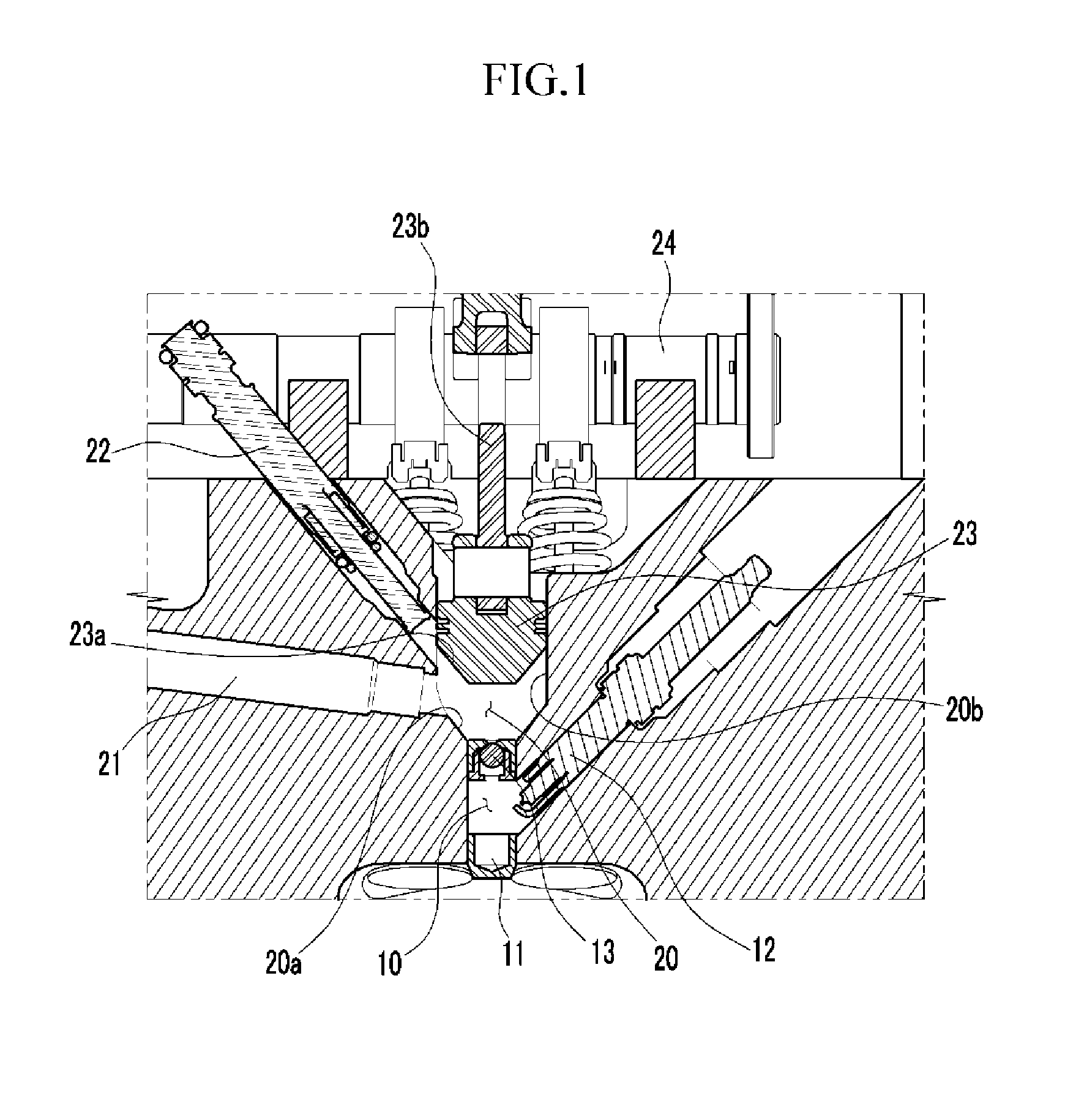 Pre-chamber structure for piston engine