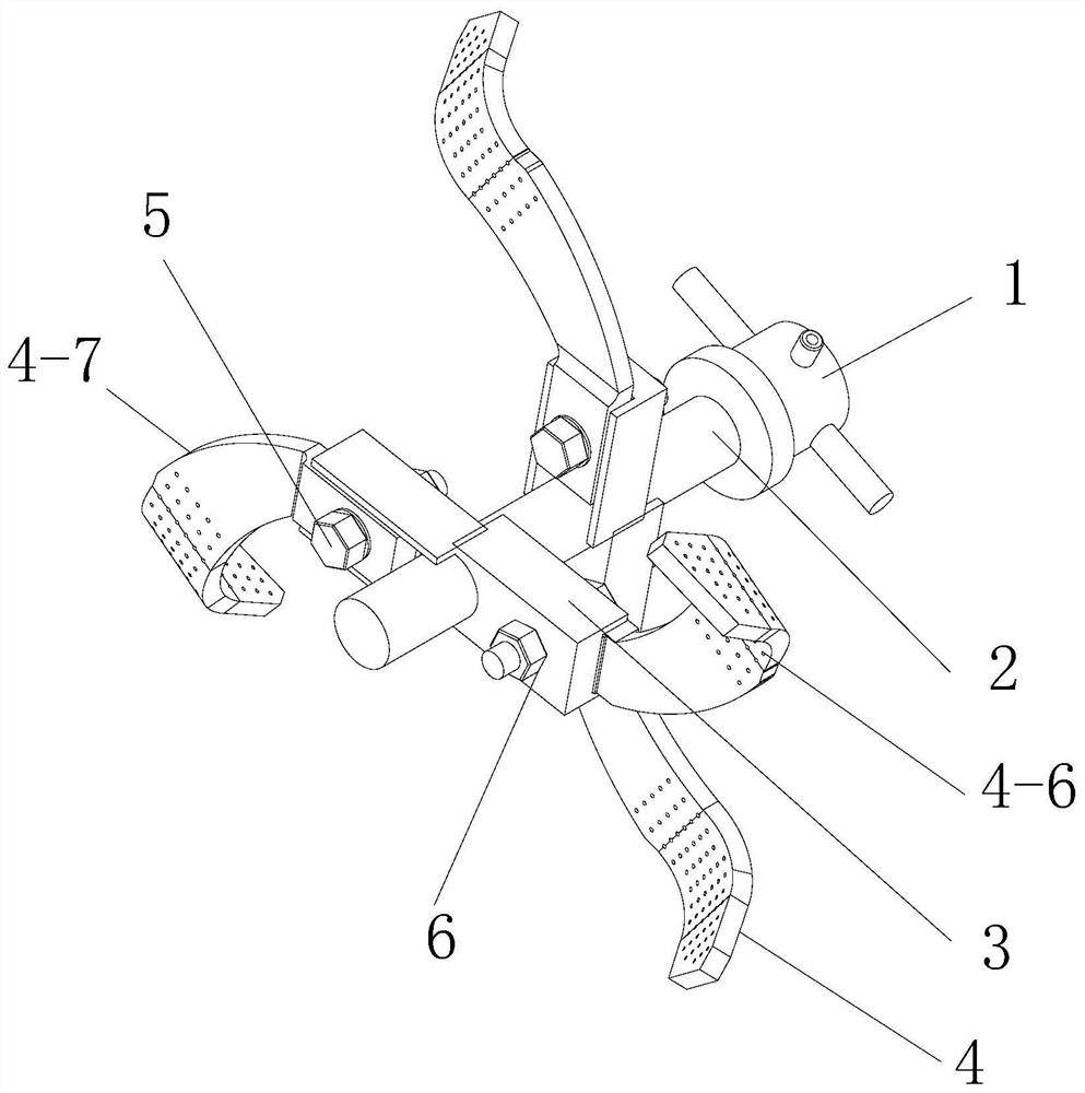 A high-pressure gas desorption and viscosity-reducing rotary tillage cutter head, a rotary tiller and a rotary tillage method thereof