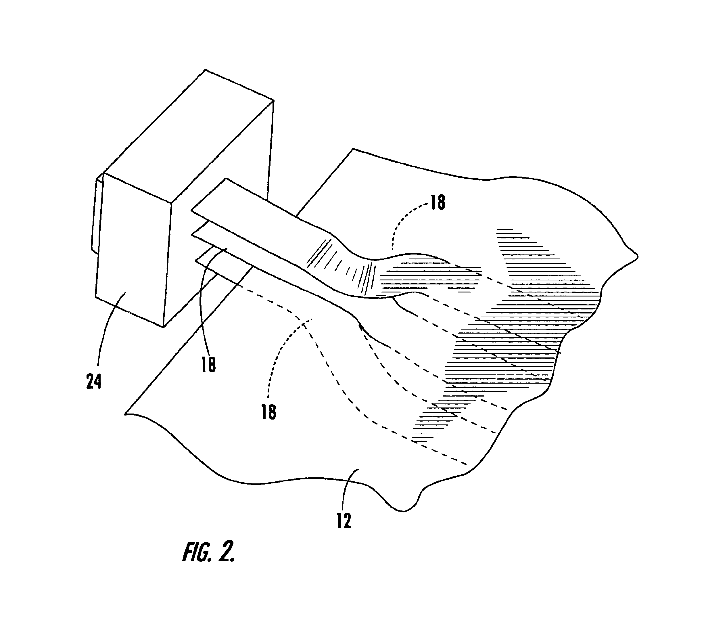 Optical circuit having legs in a stacked configuration and an associated fabrication method