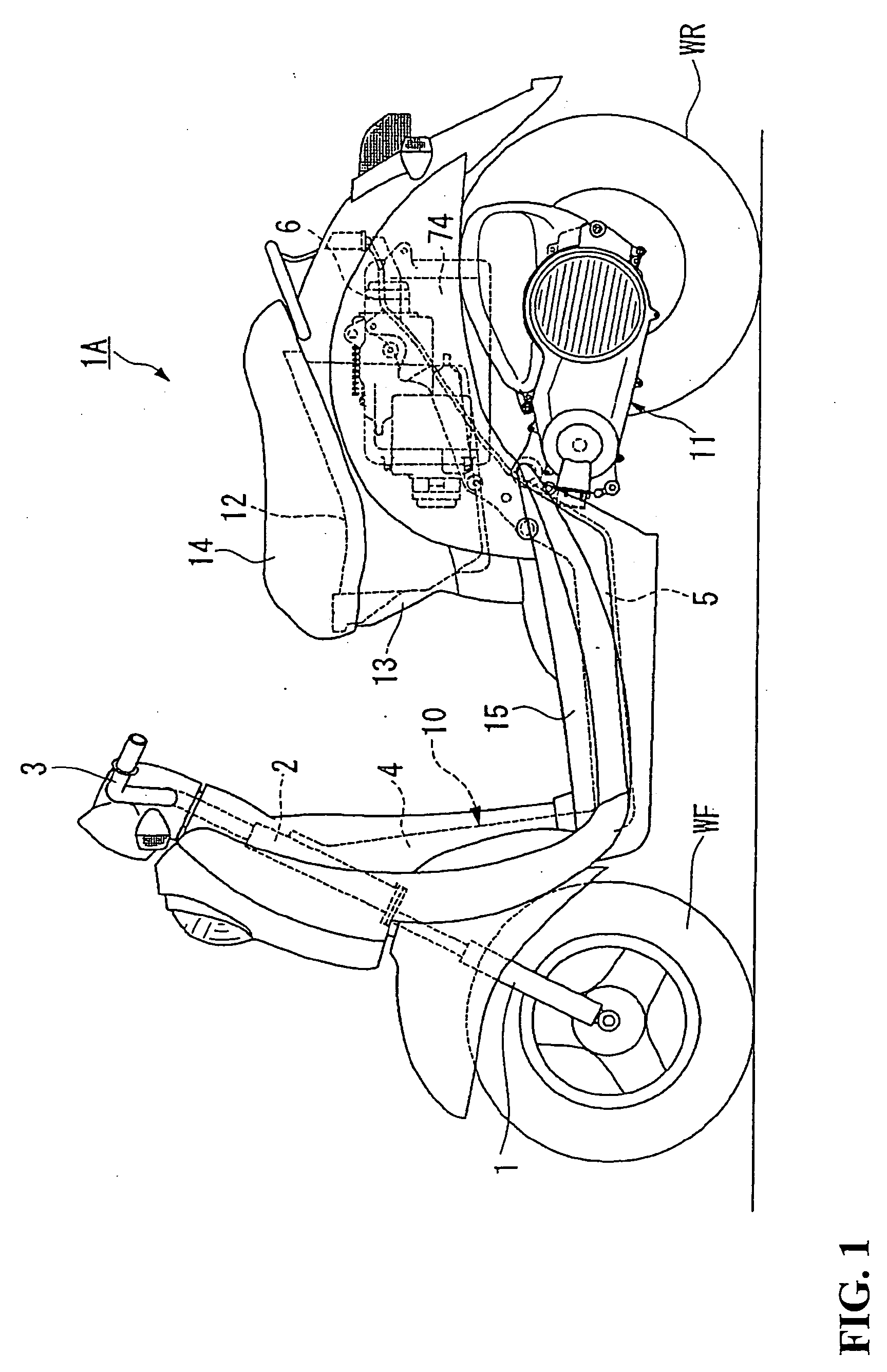 Arrangement structure of bearings