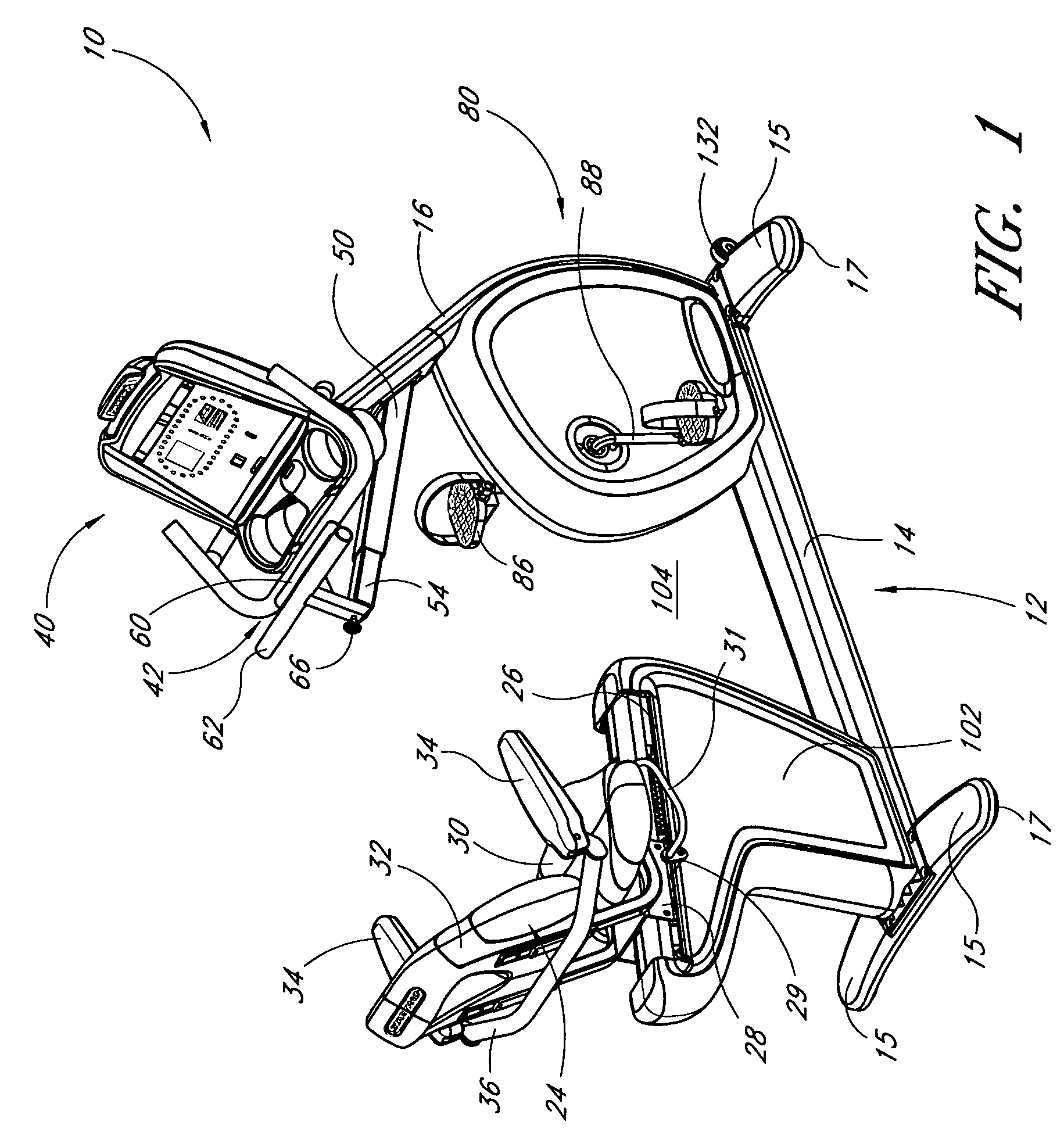 Recumbent bicycle